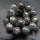Labradorite Genuine Bracelet ~ 7 Inches ~ 10mm Round Beads