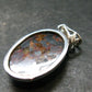 Zincite Franklinite Willemite Silver Pendant From USA - 1.4" - 7.43 Grams