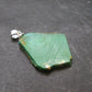 Rare Variscite Sterling Silver Pendant From Utah - 1.3" - 2.5 Grams