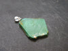 Rare Variscite Sterling Silver Pendant From Utah - 1.3" - 2.5 Grams