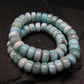 Larimar Genuine Bracelet ~ 7 Inches ~ 6mm Rondelle Beads