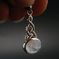 Natural Glow From Inside Moonstone 925 Silver Pendant - 1.2" - 2.33 Grams