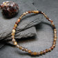 Zircon Genuine Bracelet ~ 7 Inches ~ 4mm Facetted Beads