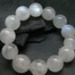Moonstone Genuine Bracelet ~ 7.5 Inches ~ 20mm Round Beads