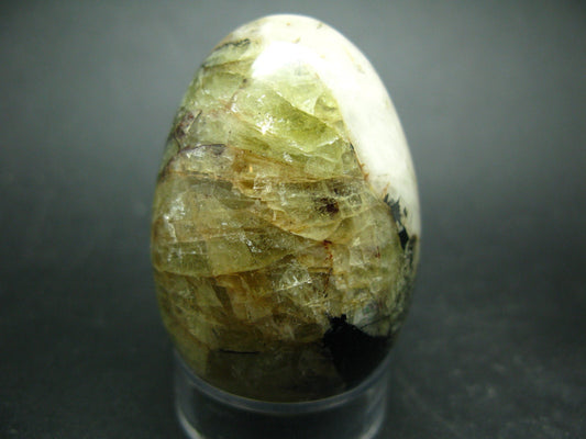 Russian Treasure from the Earth!! Rare Apatite Natrolite Arfvedsonite Egg from Russia - 2.1"