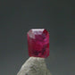 Beautiful Rare Gem Bixbite Red Beryl Emerald Cut Stone From Utah USA - 0.19 Carats - 4.6x3.2mm