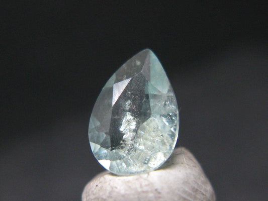 Gem Blue Amblygonite Cut Stone From Brazil - 0.84 Carats