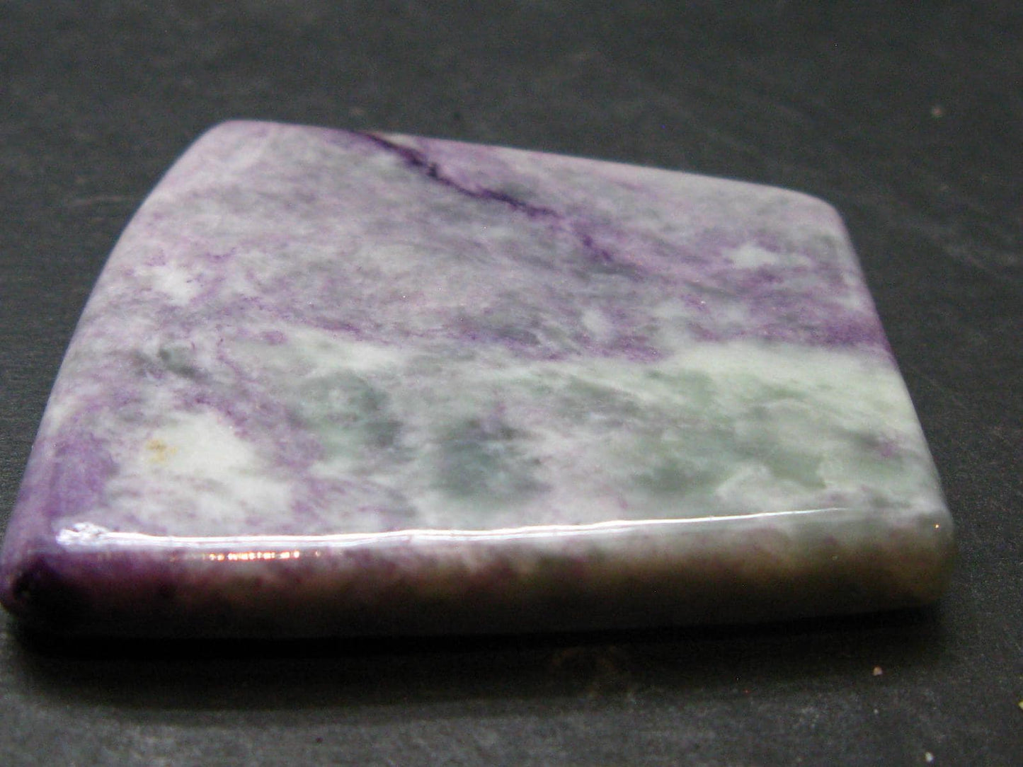 Very Rare Kammererite Chrome Clinochlore Tumbled Stone from Turkey - 1.6" - 19.0 Grams