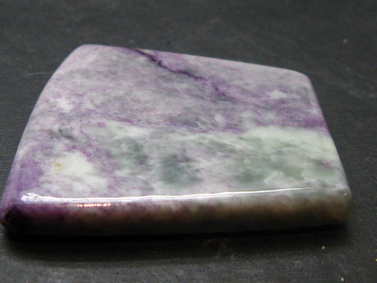 Very Rare Kammererite Chrome Clinochlore Tumbled Stone from Turkey - 1.6" - 19.0 Grams