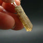 Imperial Topaz Crystal Pendant From Brazil - 1.2" - 2.11 Grams