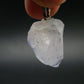 Dumortierite In Terminated Quartz Crystal Silver Pendant From Brazil - 1.2" - 5.35 Grams