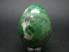 Gem Tsavorite Garnet Egg From Tanzania - 109.54 Grams - 1.9"