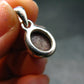 Star Ruby Sterling Silver Pendant - 0.9" - 3.16 Grams