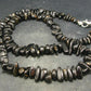 Rare Nuumite Nuummite Necklace From Greenland - 17"