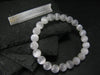 Selenite Genuine Bracelet ~ 7 Inches ~ 8mm Round Beads