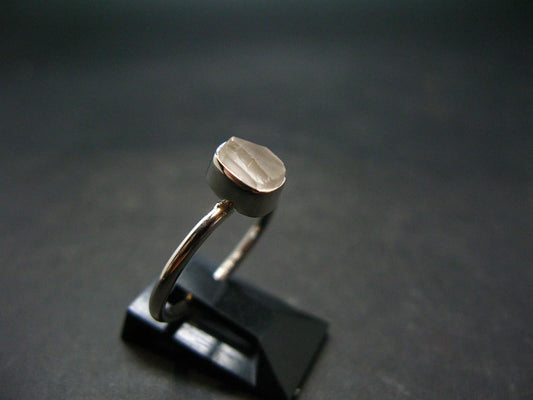 Phenakite Phenacite Sterling Silver Size 7 Ring from Nigeria - 2.05 Grams