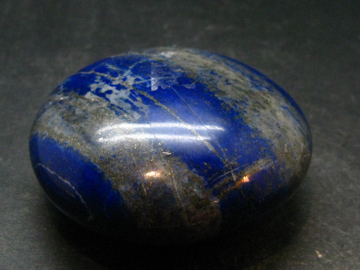 Lapis Lazuli Lazurite Tumbled Stone From Afghanistan - 2.3" - 159.26 Grams