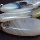 Lot of 3 Natural Agate Pendant from Madagascar