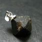 Magnetite Crystal Silver Pendant From Bolivia - 0.7" - 2.20 Grams