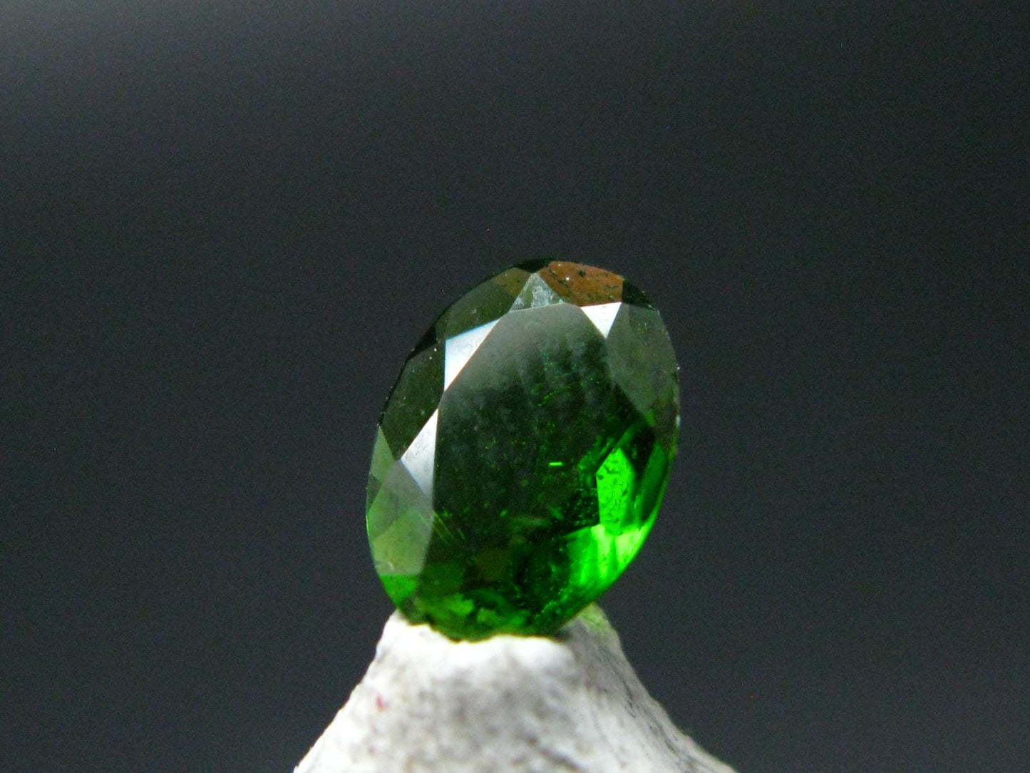 Chrome Diopside Gem Cut Stone From Russia - 0.56 Carats