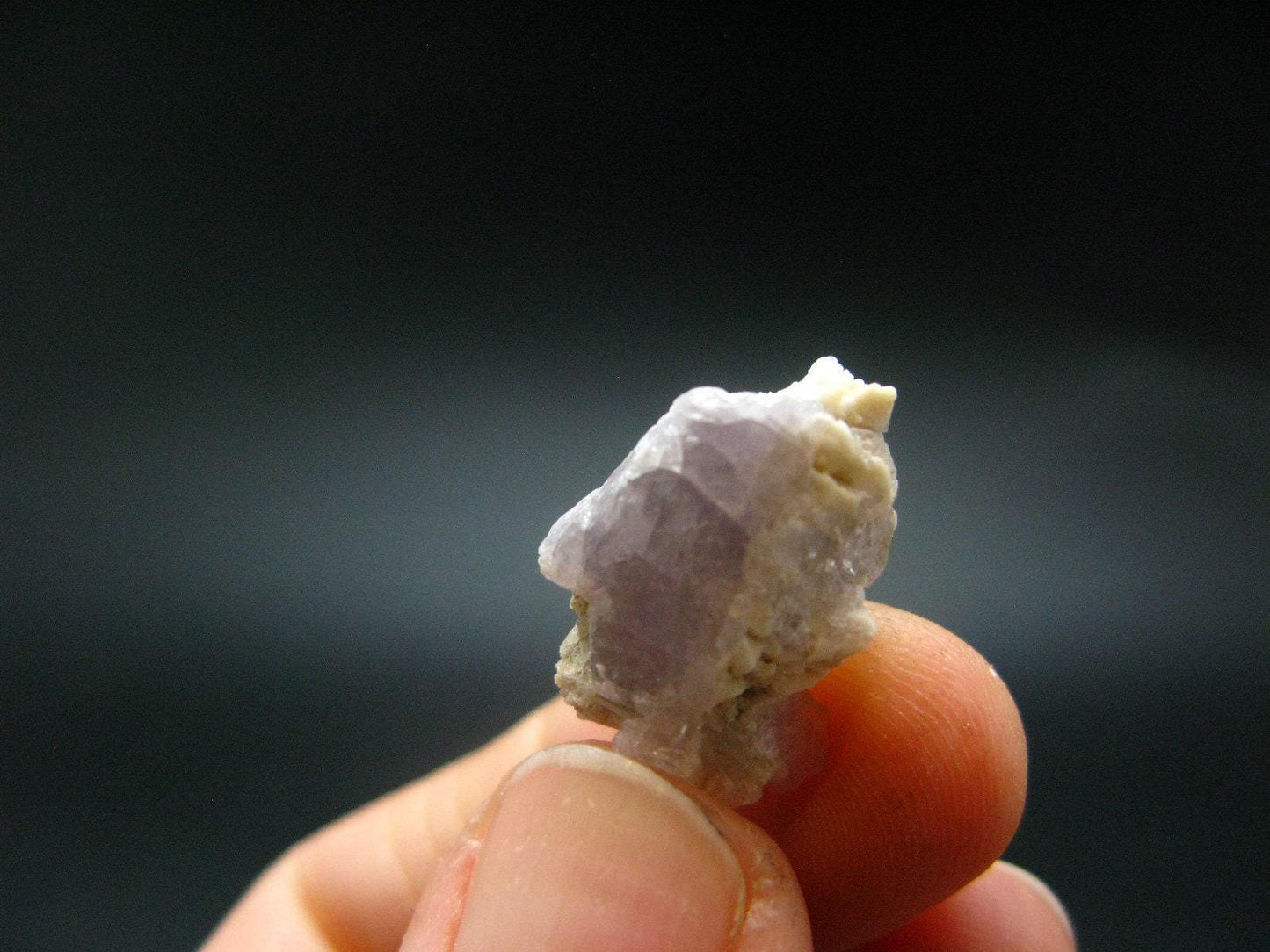 Rare Lilac Herderite Crystal from Brazil - 0.7" - 1.95 Grams