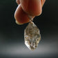 Large DT Elestial Quartz Crystal Silver Pendant From Brazil - 1.1" - 4.32 Grams