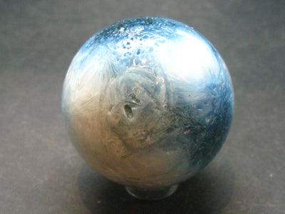 Blue Ice Glacierite Sphere from Indonesia - 1.7" - 139.37 Grams