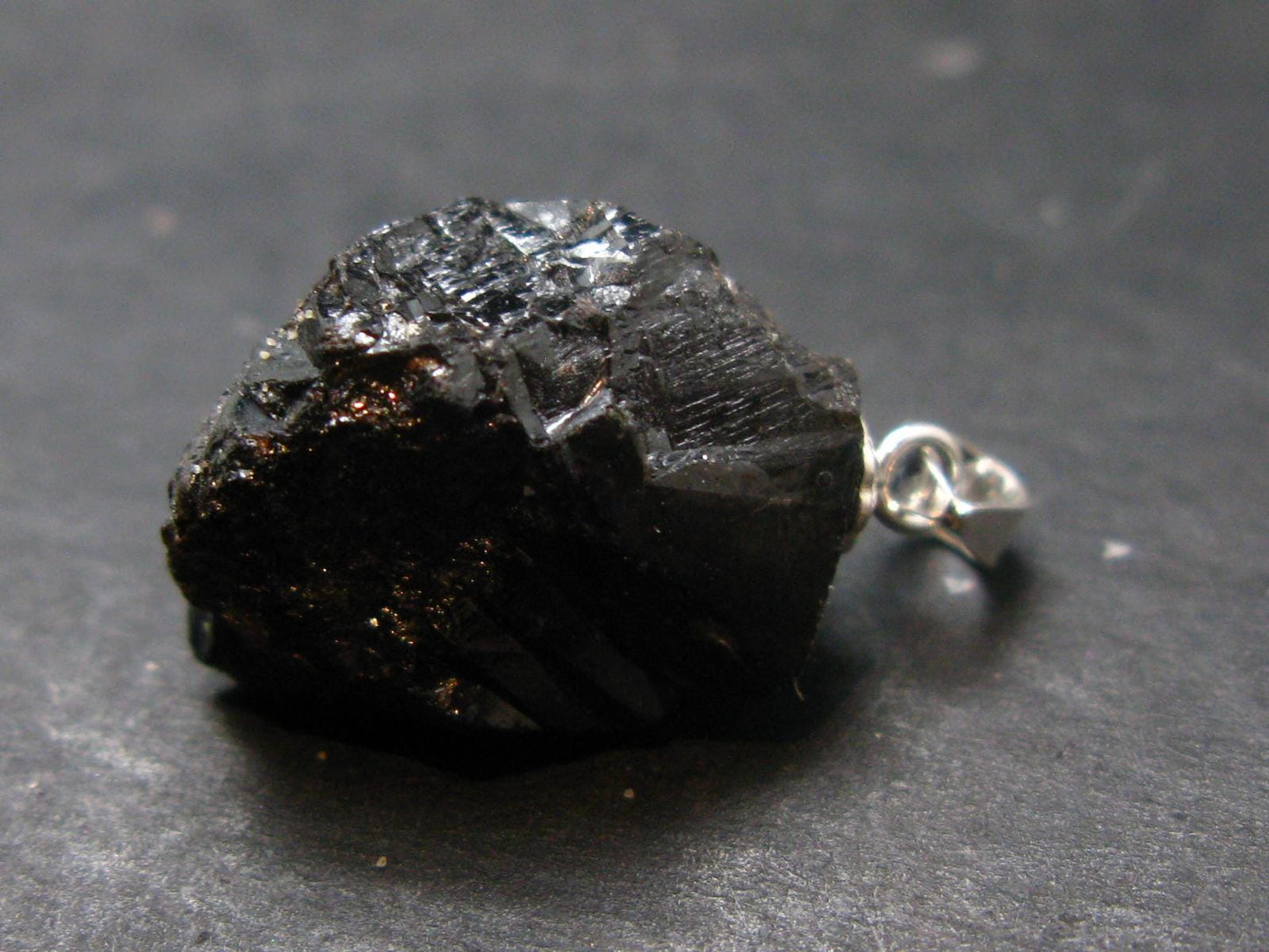 Cassiterite Pendant From China - 0.9" - 8.0 Grams
