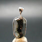 Phenakite Phenacite Crystal Silver Pendant From Brazil - 0.9" - 1.94 Grams