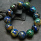 Azurite Genuine Bracelet ~ 7 Inches ~ 16mm Round Beads