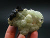 Babingtonite with Quartz Cluster From China - 2.5"