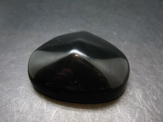 Black Obsidian Heart From Mexico - 2.0"