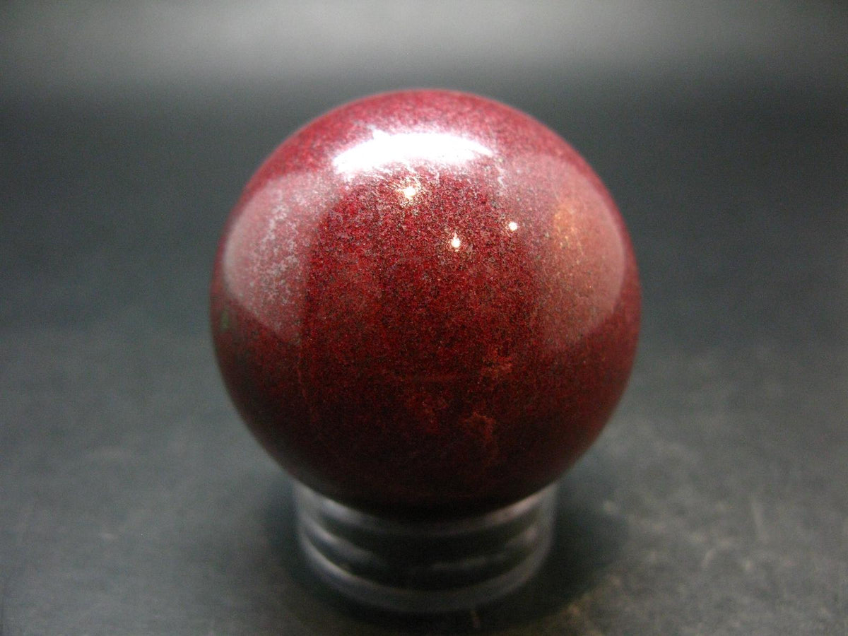 Large Cinnabar Ball Sphere from Spain - 216.27 Grams - 1.8"