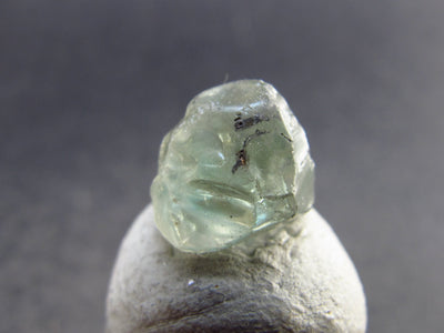 Blue Zircon Gem Crystal From Cambodia - 12.45 Carats