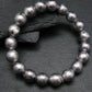 Meteorite Muonuonolusta Genuine Bracelet ~ 7 Inches ~ 10mm Round Beads