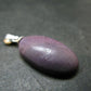 Purple Jade Silver Plated Pendant From Turkey - 1.2" - 3.31 Grams