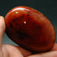 Carnelian Tumbled Stone From Madagascar - 2.7" - 122.69 Grams