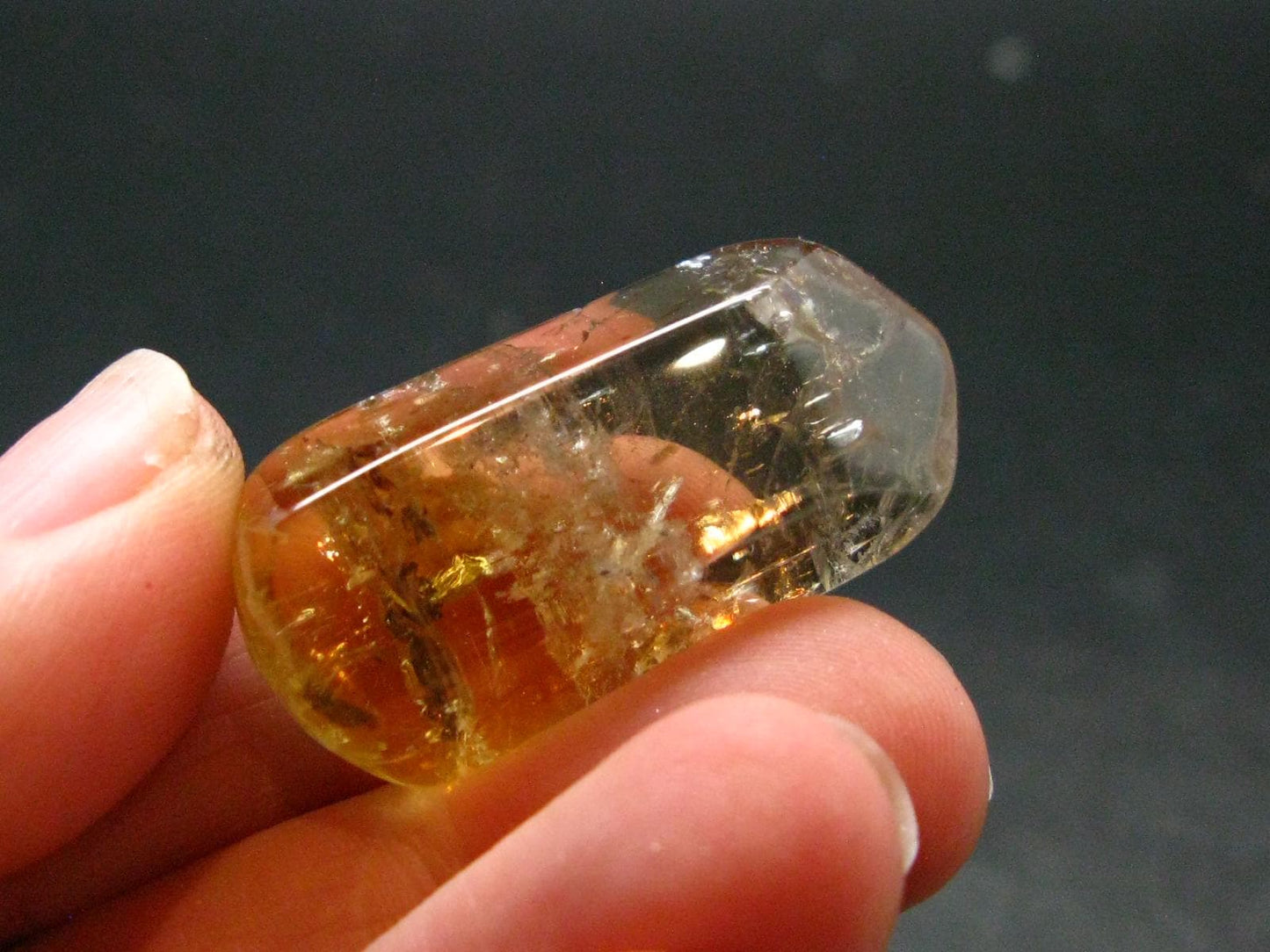 Stunning Natural Unheated Citrine Crystal from Zambia - 12.0 Grams - 1.4"