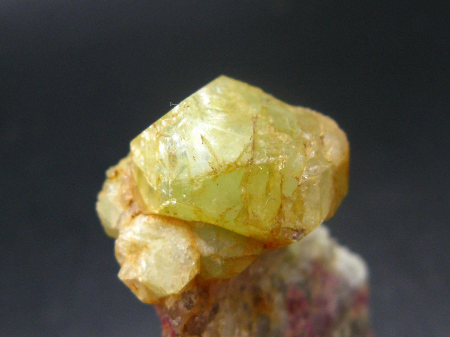 Rhodizite Rhodozite Cluster From Madagascar - 56.80 Grams - 2.5"