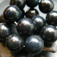 Black Opal Genuine Bracelet ~ 7 Inches ~ 15mm Round Beads