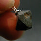 Magnetite Crystal Silver Pendant From Bolivia - 0.7" - 2.20 Grams
