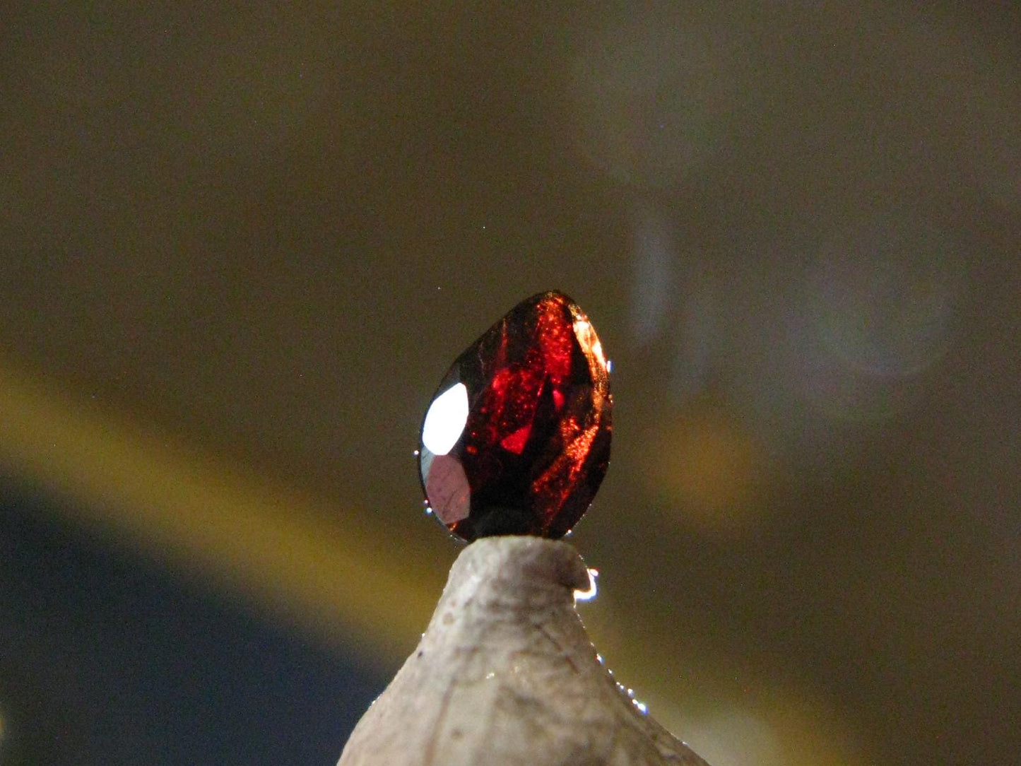 Rare Gem Painite Cut Stone From Mogok - 0.31 Carats
