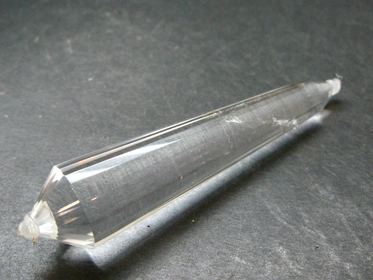 Perfect Quartz Vogel Crystal Healing Wand - 3.6" - 34.73 Grams