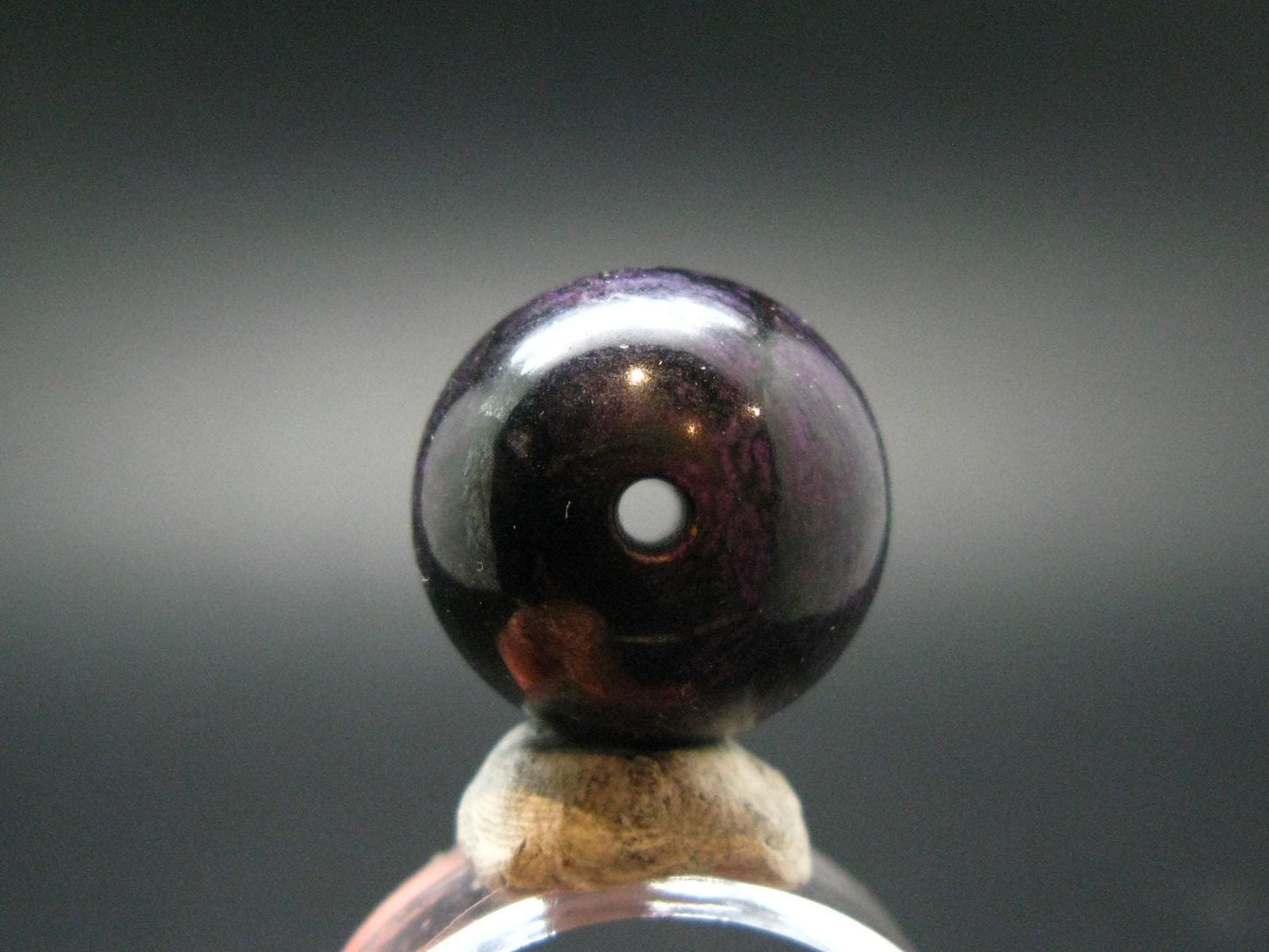 Sugilite Polished Bead From South Africa - 20mm - 13.87 Grams