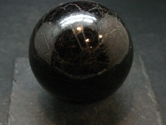 Red Garnet Almandine 2.3" Sphere From India - 480 Grams