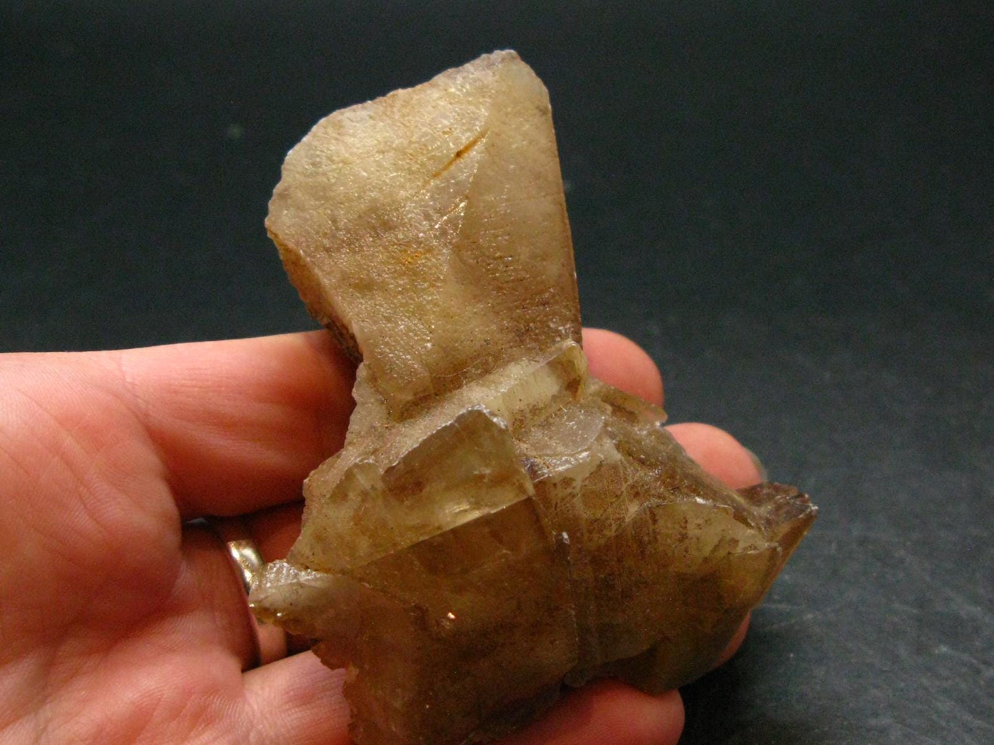 Huge Dogtooth Stellar Beam Calcite Crystal From Tennessee USA - 2.7" - 82.80 Grams