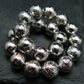 Meteorite Gibeon Genuine Bracelet ~ 7 Inches ~ 10mm Round Beads