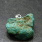 Genuine Turquoise Silver Pendant From Sleeping Beauty Arizona - 0.9" - 4.22 Grams