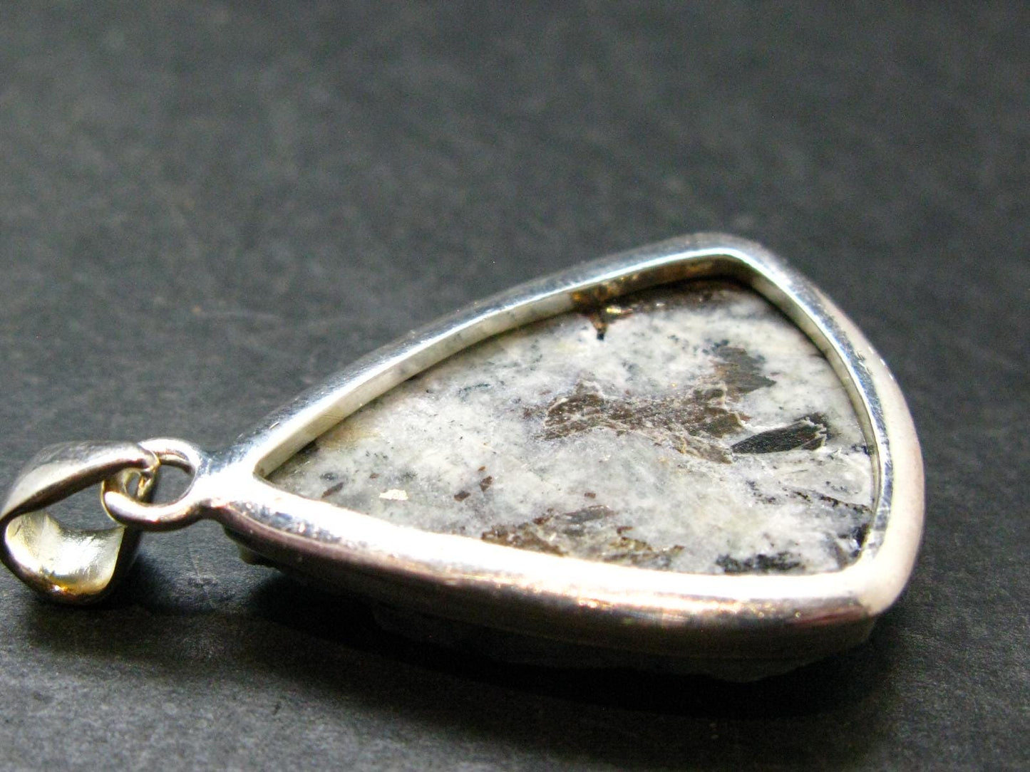 Astrophylite Astrophyllite Silver Pendant From Russia - 1.7" - 11.28 Grams
