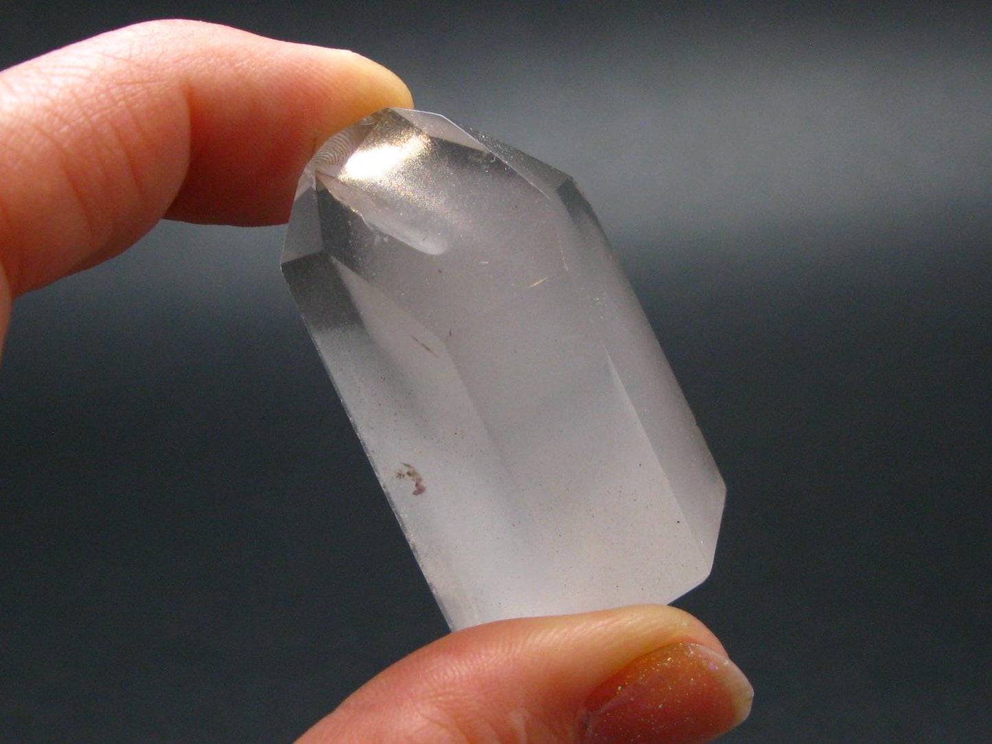 Large Polished Lithium Quartz Crystal From Brazil - 1.5" - 28.15 Grams